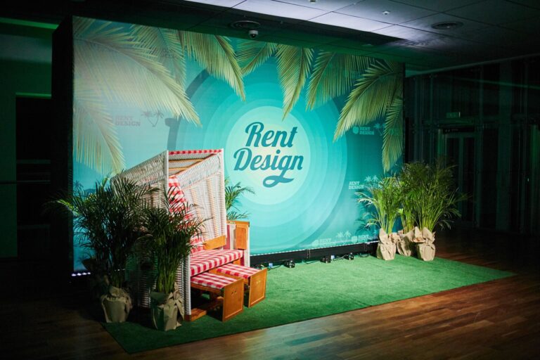 Tropikalne Xmas Party Rent Design